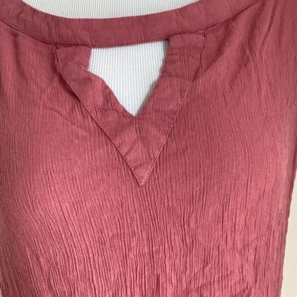 Romper shorts mauve w/cap sleeves off the shoulder Charlotte Russe Large - Picture 2 of 10